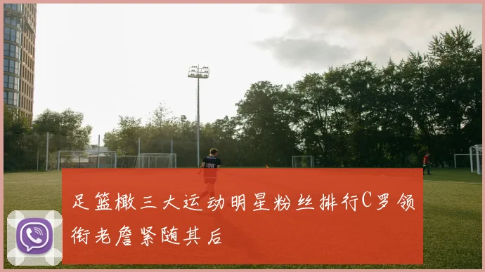 足篮橄三大运动明星粉丝排行C罗领衔老詹紧随其后